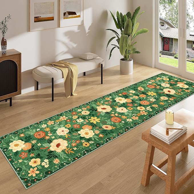 DUKINO 2x8 Runner Rug, Washable Runner Rug - Image 3