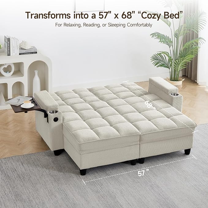 oaaktu 70.9'' Double Chaise Lounge - Image 3