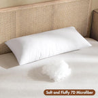 MIULEE 14x36 Inch Throw Pillow Insert Premium Throw Pillow Virgin Microfiber - Image 3