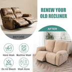 Genina Recliner Loveseat Cover Stretch Couch Covers Sofa slipcover - Image 5