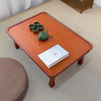 Rectangle Coffee Table, Japanese Style Solid Wood Floor Table - Image 6