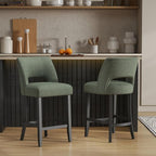 VKNOW Bar Stools Set of 2, Modern Counter Stools by VKNOW