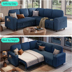 LINSY HOME Sleeper Sofa Bed - Image 3