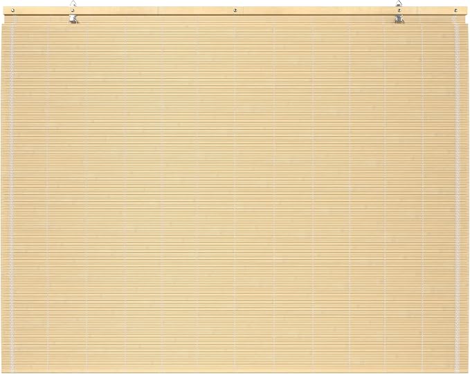 Red Lantern Matchstick Cordless Window Shade - Image 6