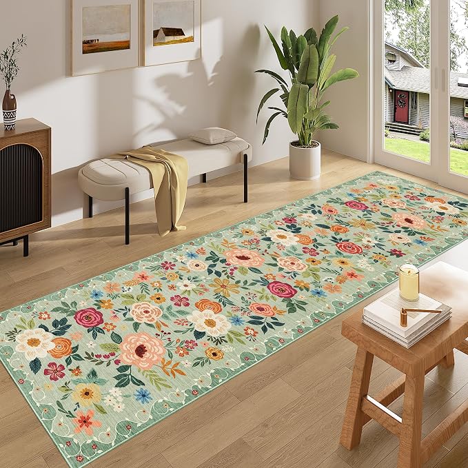 DUKINO 2x8 Runner Rug, Washable Runner Rug - Image 3