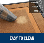 OLANLY Front Door Mat Outside 59x34, All-Season Heavy-Duty Rubber Doormat | - Image 5