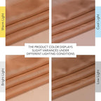 NICETOWN Voile Sheer Terracotta Curtains 96 inches Long 2 Panels Set, Grommet - Image 7