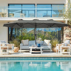 SUPERJARE 13FT Outdoor Patio Umbrella - Image 9