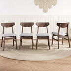 Virubi Set of 2 Modern Scandinavian Chairs - Image 2
