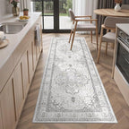 Madane Hallway Runner Rug 2x5 Washable Entry Rugs Non-Slip, Soft Low-Pile by Madane