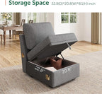 HONBAY Modular Sectional Couch U Shaped Sofa - Image 4