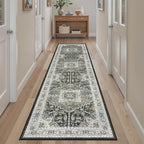 Madane Hallway Runner Rug 2x8 Washable Kitchen Rugs, Soft Non Slip Throw Entry - Image 3