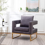 Roundhill Furniture Lenola Upholstered Accent Arm Chair by RoundhillFurniture