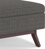 SIMPLIHOME Owen Coffee Table Storage Ottoman - Image 11