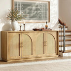 FORTUNETEC 63" Sideboard Buffet Cabinet - Image 8