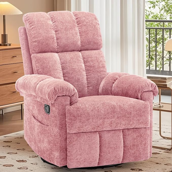 Korser Recliner Chair, Swivel Rocker Recliner Chair by KORSER