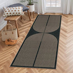 Lahome Enfys Modern Rainbow Hallway Runner Rug, 2x6 Washable Easy Jute Rugs - Image 8