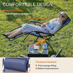 Sweetcrispy Zero Gravity Chairs Set of 2, Outdoor Folding Reclining Lounge Chair - Image 3