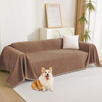 MYSKY HOME Couch Covers for 2 Cushion Couch Sectional Sofa, L Shape Sofa by MYSKYHOME