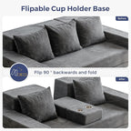 MAXYOYO Convertible Sofa Bed, Folding Sleeper Chair - Image 5