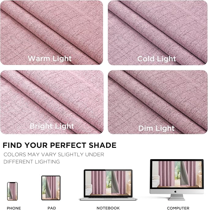 Joydeco Blackout Curtains for Bedroom - Image 9