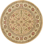 SAFAVIEH Lyndhurst Collection 6' Round Beige/Ivory LNH212D Traditional Oriental - Image 3