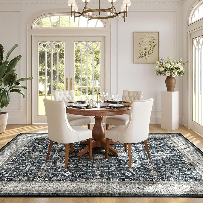 Area Rug 8x10 for Living Room Bedroom | Stain Resistant; Non Slip;Machine - Image 6