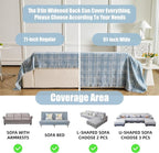Couch Cover for Dogs Washable Sofa Cover, Sectional Couch Covers, Sofa Covers - Image 3