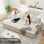 DURASPACE Sofa Bed Pull Out Couch Sleeper - Image 5