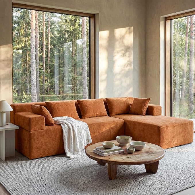 MONVANE 106" Cloud Sectional Couch - Image 2