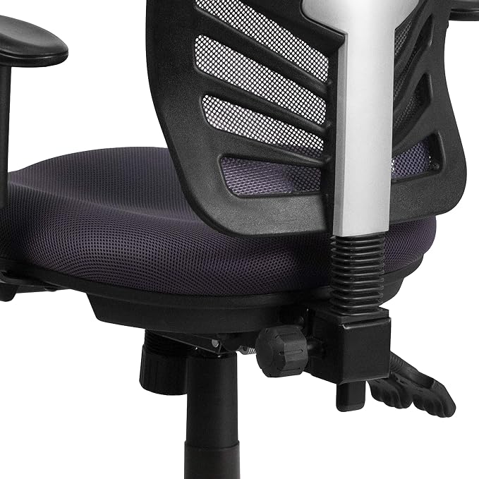Flash Furniture Nicholas Mid-Back Swivel Office and Gaming Chair, Ergonomic - Image 8
