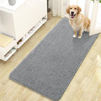OLANLY Dog Door Mat for Muddy Paws 47x24, Super Absorbent Chenille Mud Mat | by OLANLY