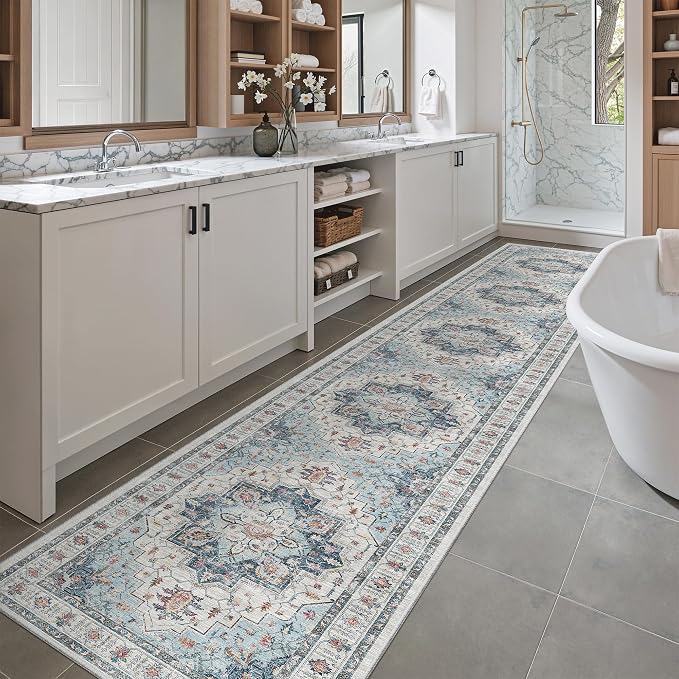 Madane Washable Runner Rugs 2x12 Long - Image 3