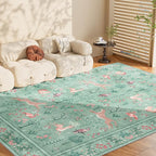 DUKINO 5x7 Area Rugs, Washable Animal Rug - Image 9