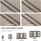 Joydeco 100% Blackout Curtains for Bedroom - Image 9