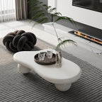 40” Cloud Coffee Table with 3 Ball Legs, Modern Irregular Center Table - Image 3