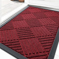 OLANLY Front Door Mat Outside Entrance 33x21, Waterproof Heavy-Duty Doormat | by OLANLY