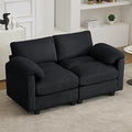 61'' Modular Loveseat Sofa, Extra Deep Seat Cloud Couch by HATPPTO