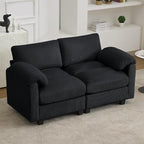 61'' Modular Loveseat Sofa, Extra Deep Seat Cloud Couch by HATPPTO
