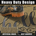 Yimobra Welcome Mats for Front Door 36x24, Heavy Duty Waterproof Outdoor Door - Image 2