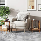 TUTOTAK End Table with Charging Station, Small Side Table with Outlets - Image 8