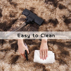 Large Area Rug for Living Room 10x14, Fluffy Shag Rug - Image 7