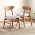 Virubi Set of 2 Modern Scandinavian Chairs by Virubi