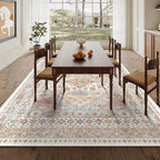 5x7 Area Rugs for Living Room, Large Washable Rug, Dining Room, Low Pile - Image 8