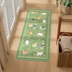 DUKINO 2x4 Rug Runner, Washable Dog Bathroom Rug Soft Non Slip, Non-Shedding - Image 5