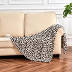 Edenleaf Leopard Print Blanket Fleece Throw - Image 4