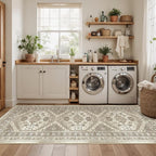3x10 Runner Rug Non Slip Washable Hallway Runner, Front Porch, Laundry Room - Image 4