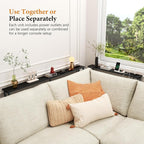 39" Sofa Table Narrow Long - Image 9