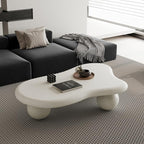47.2" Cloud Coffee Table for Living Room Irregular Coffee Table Modern Low - Image 4
