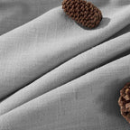 Joydeco Linen Curtains for Living Room, Light Filtering Rod Pocket Back Tab - Image 3
